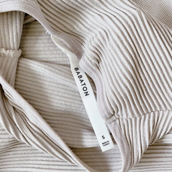 Aritzia Babaton Michael Knit Tank cream women's tops small - Picture 17 of 17